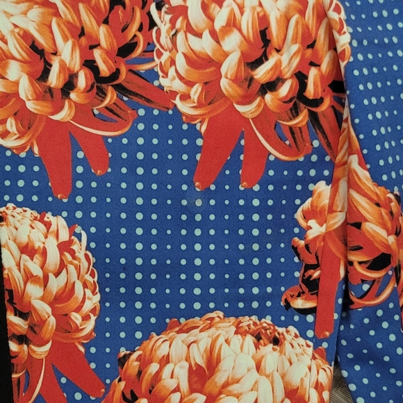 RARE! L.A.M.B By Gwen Stefani Floral & Polkadot Patterned Women's Pants - Picture 5 of 10